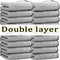Double Sided Dishcloth Dish Towel Absorbent Oil Removal Cleaning Cloth 2