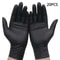 Black Nitrile Gloves Disposable Latex Free Waterproof Food Prep Cleaning Gloves 1