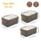 Clothes Storage Bag Foldable Storage Organizer Portable Wardrobe Organizer Box 16