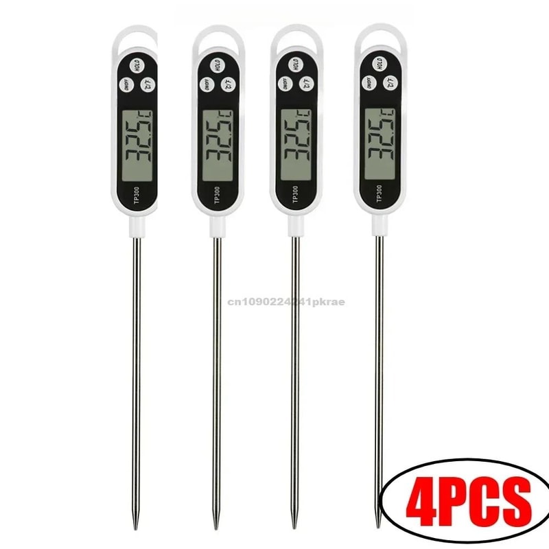 Digital Meat Thermometer Food Thermometer Probe Instant Read BBQ Cooking Tool 2