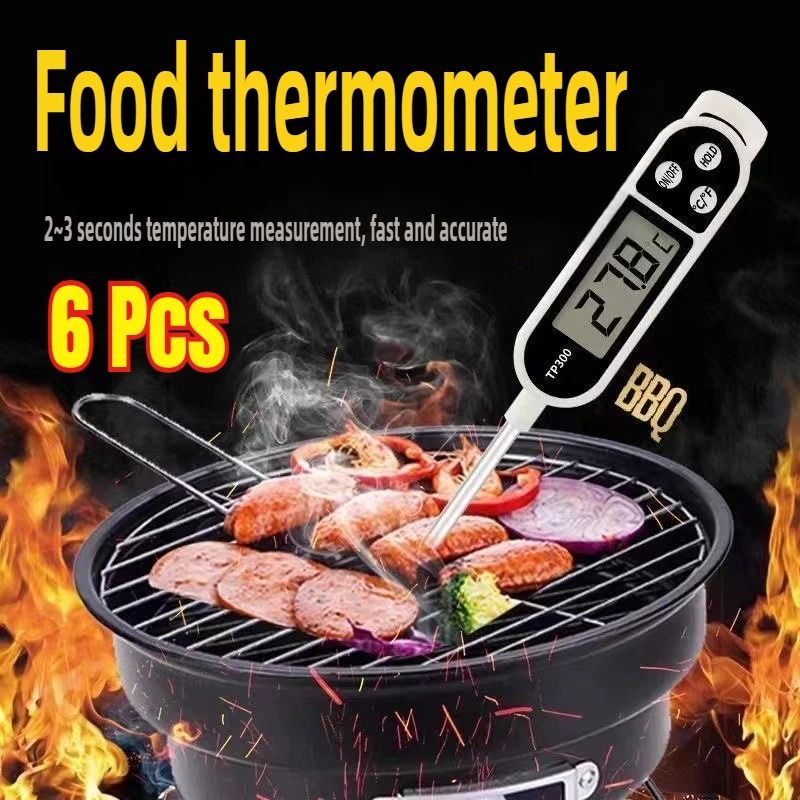 Digital Meat Thermometer Food Thermometer Probe Instant Read BBQ Cooking Tool 8