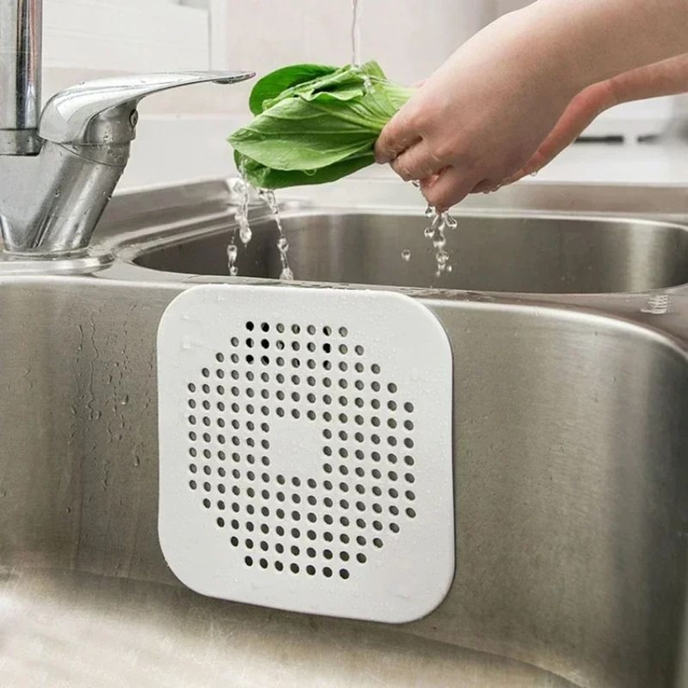 Shower Drain Hair Catcher Sink Strainer Filter Bathtub Drain Stopper Set Of 4 7