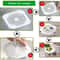 Shower Drain Hair Catcher Sink Strainer Filter Bathtub Drain Stopper Set Of 4 9