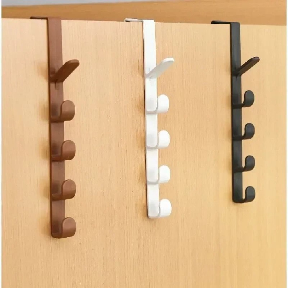 Behind The Door Hook Rack Over The Door Hooks Bag Hanger Organizer For Dorm Room 2
