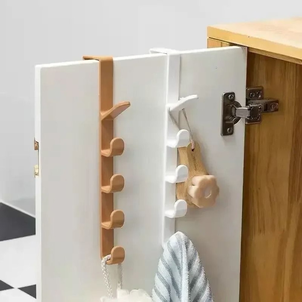 Behind The Door Hook Rack Over The Door Hooks Bag Hanger Organizer For Dorm Room 0