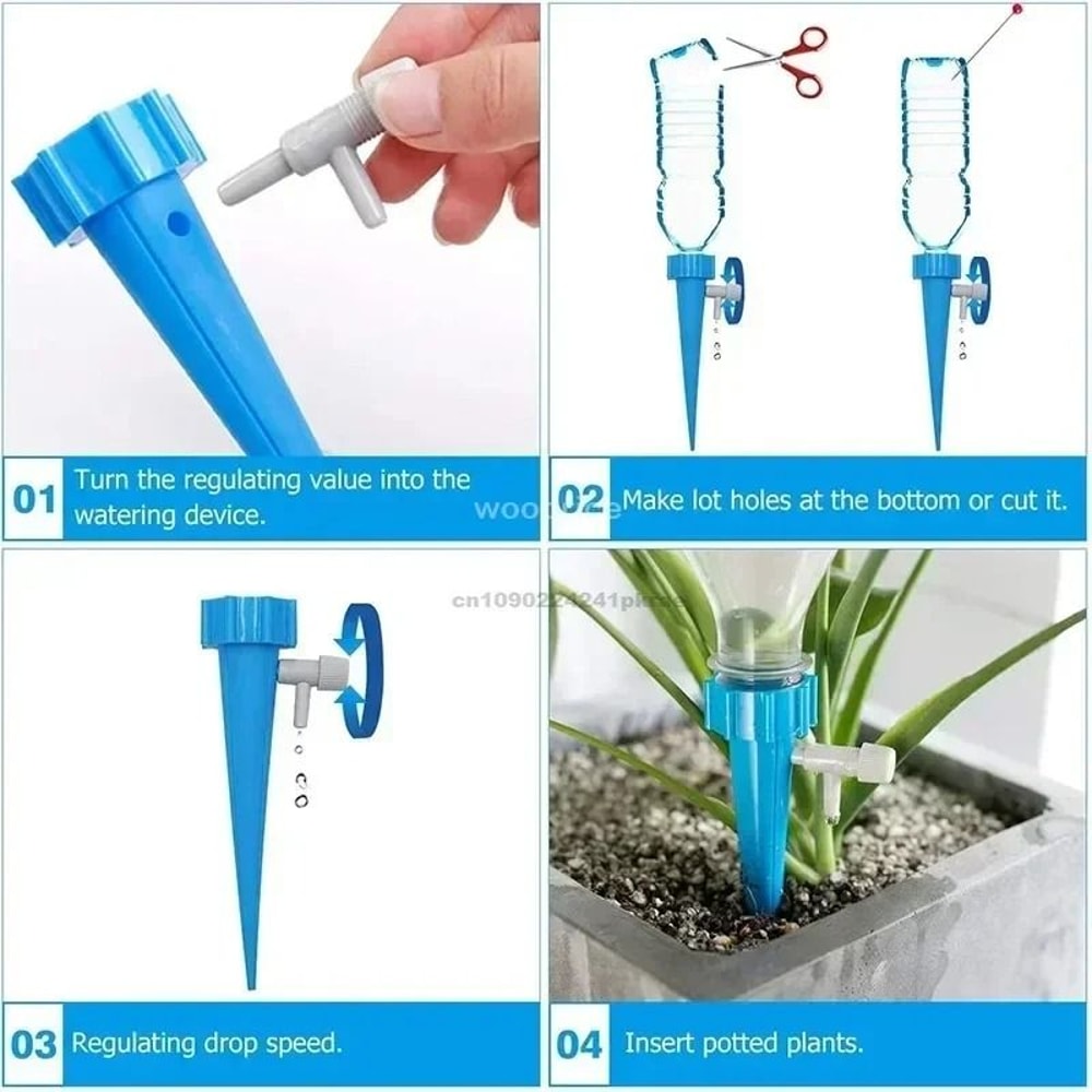 Automatic Drip Irrigation System Self Watering Kit Plant Watering Device For Garden Pots 19