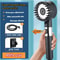 High Pressure Shower Head Rainfall 3 Mode Shower Head With Filter And Water Stop 0