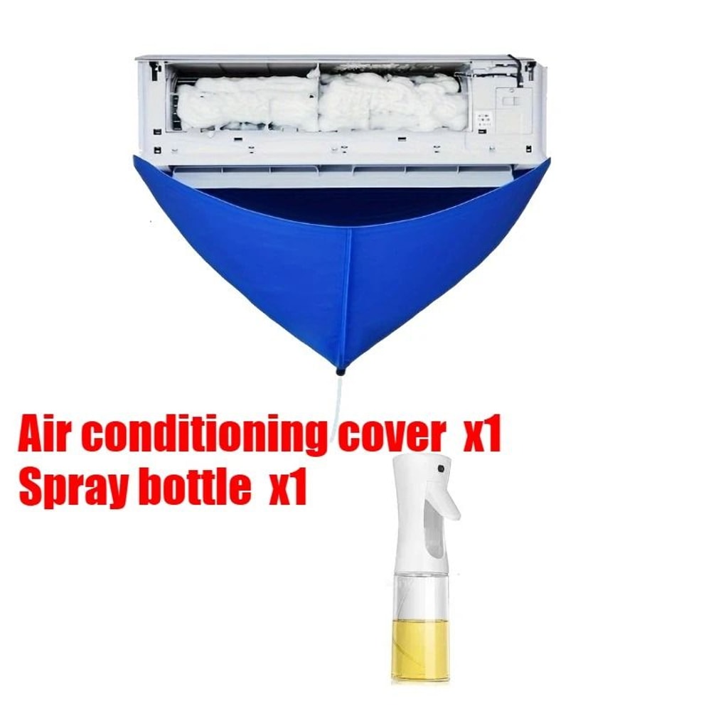 Air Conditioner Cleaning Bag AC Cleaning Cover With Drain Pipe Split AC Wash Cover 3