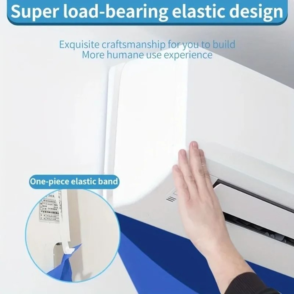 Air Conditioner Cleaning Bag AC Cleaning Cover With Drain Pipe Split AC Wash Cover 8