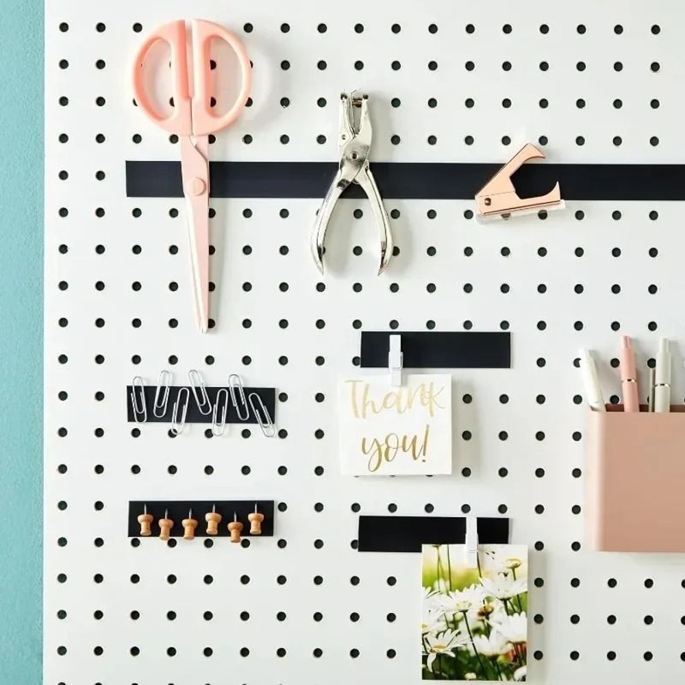 Self Adhesive Magnetic Tape Strip Cuttable Magnetic Strip For Fridge Wall DIY Use 5