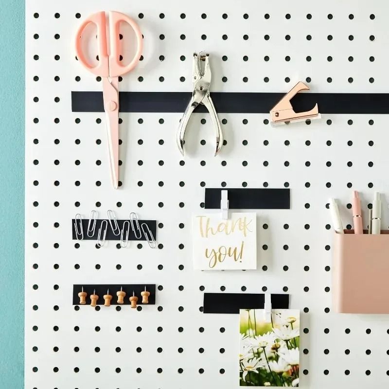 Self Adhesive Magnetic Tape Strip Cuttable Magnetic Strip For Fridge Wall DIY Use 5