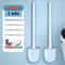 Silicone Toilet Brush And Holder Wall Mounted Quick Drying Deep Cleaning Brush 10