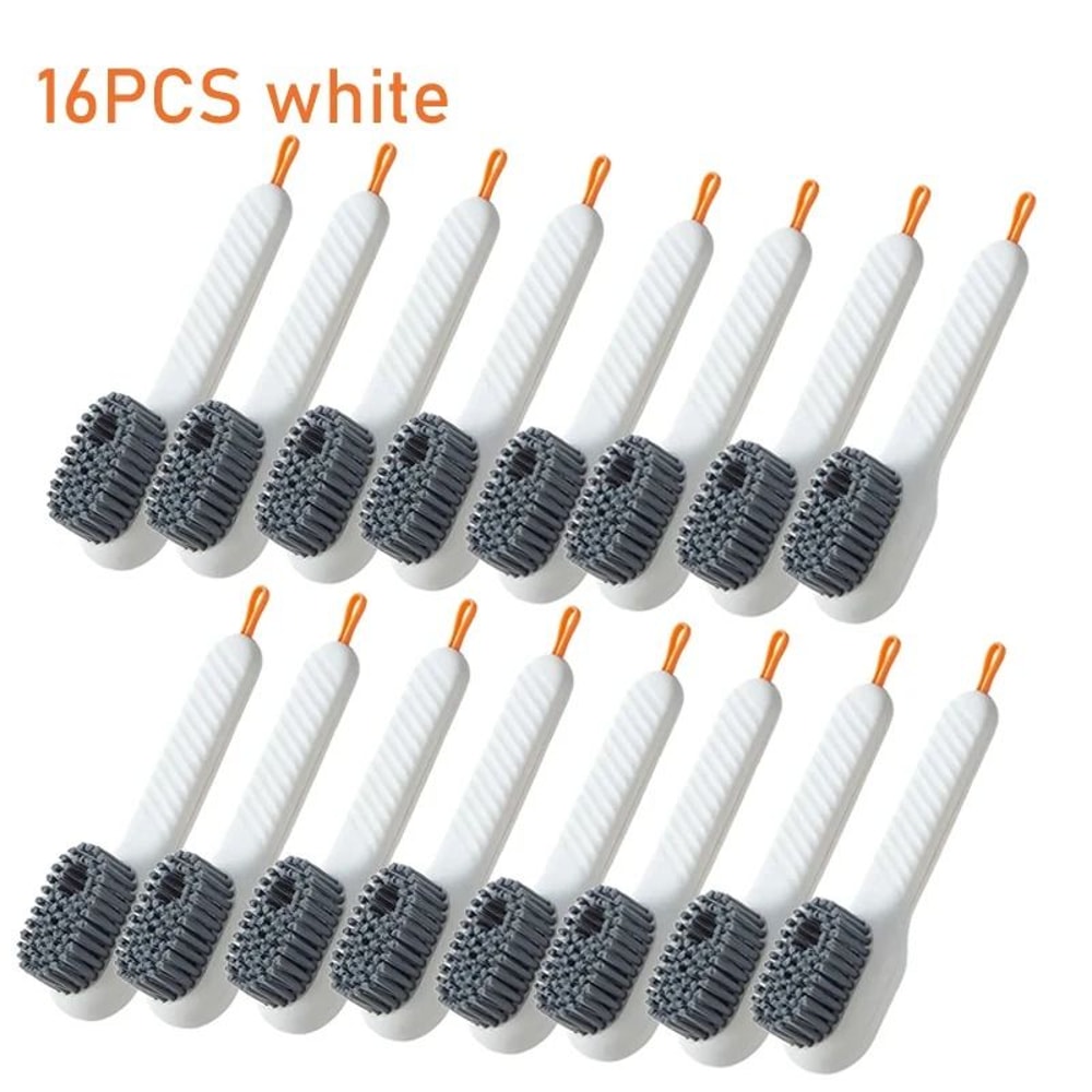 Shoe Cleaning Brush Soap Dispensing Brush Long Handle Scrub Brush For Clothes And Shoes 11