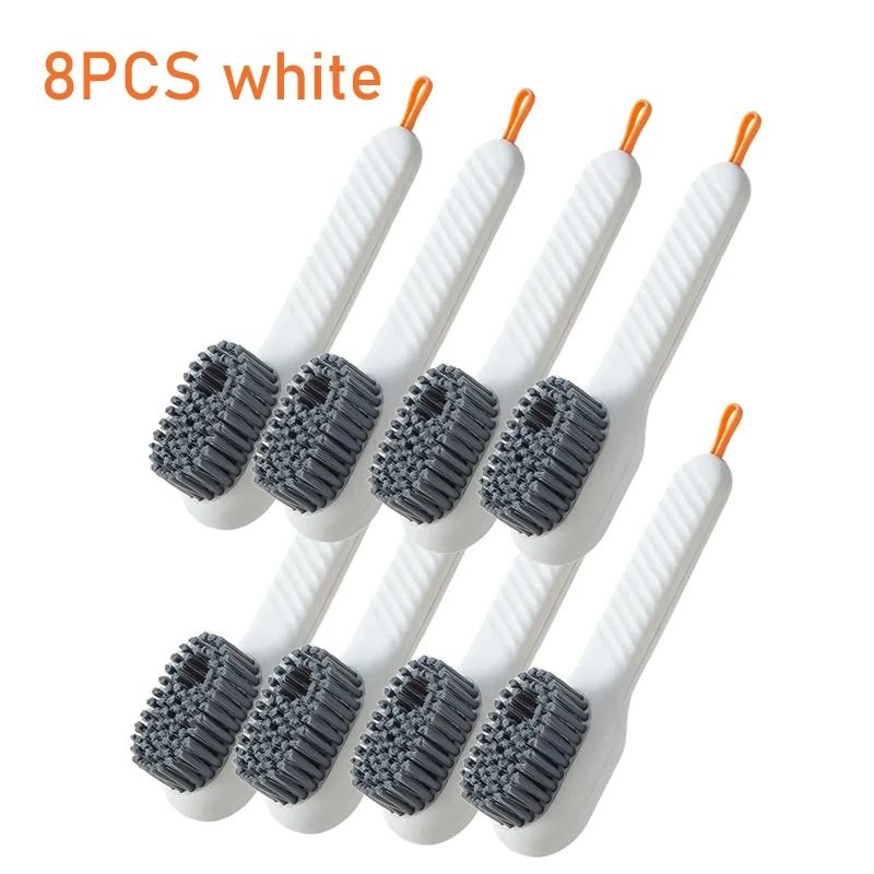Shoe Cleaning Brush Soap Dispensing Brush Long Handle Scrub Brush For Clothes And Shoes 8