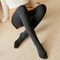 Fake Translucent Fleece Tights Thermal Fleece Pantyhose Winter Warm Stockings Leggings 8