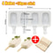 Silicone Popsicle Mold Ice Cream Mold Tray DIY Dessert Popsicle Moulds For Homemade Treats 5