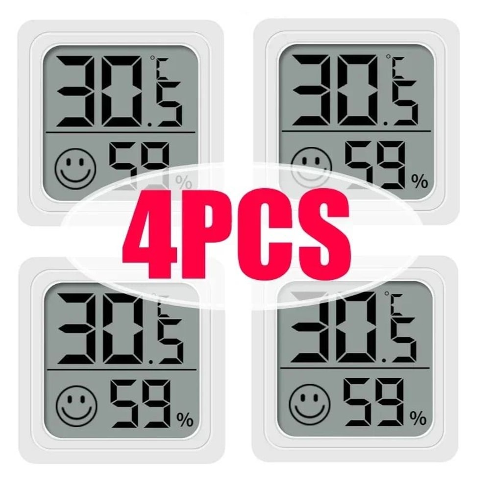 Digital Thermometer Hygrometer Mini LCD Thermometer Indoor Temperature Monitor For Room 5