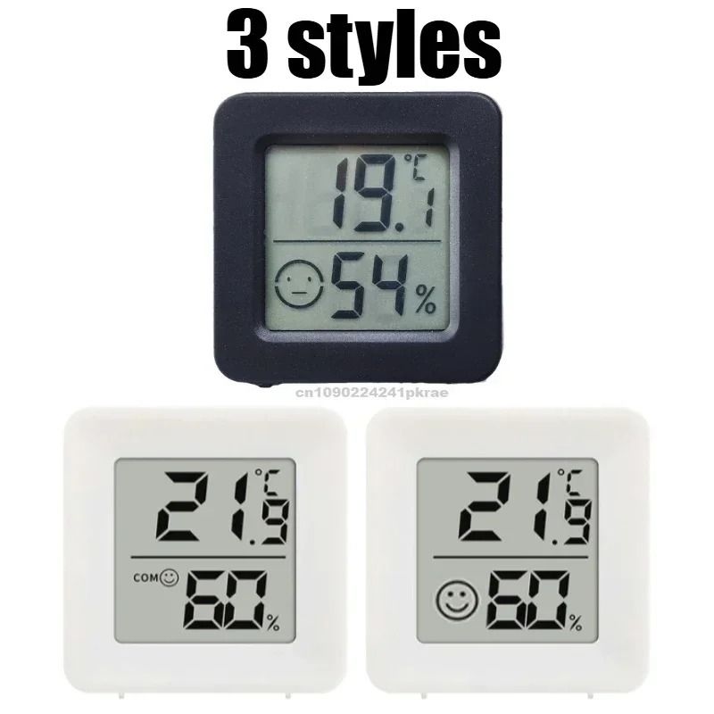 Digital Thermometer Hygrometer Mini LCD Thermometer Indoor Temperature Monitor For Room 0
