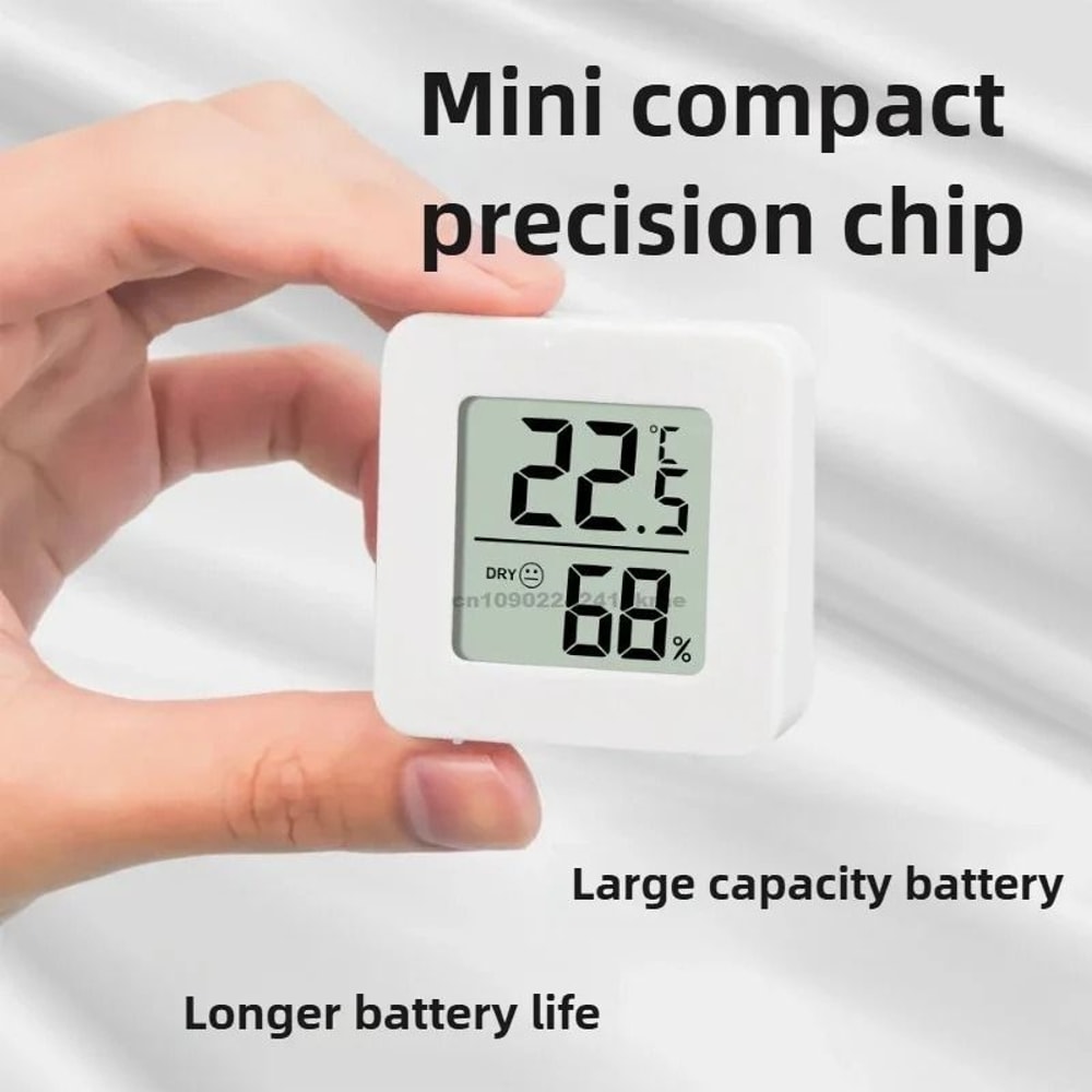 Digital Thermometer Hygrometer Mini LCD Thermometer Indoor Temperature Monitor For Room 13