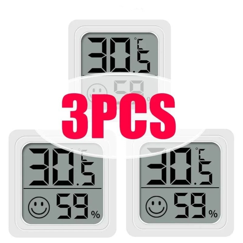 Digital Thermometer Hygrometer Mini LCD Thermometer Indoor Temperature Monitor For Room 3