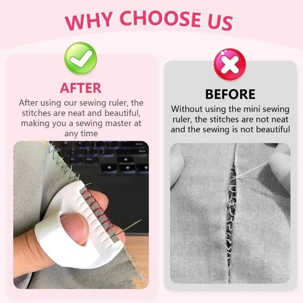 Sewing Guide Template 3mm Sewing Guide Stitch Spacing Tool For Consistent Stitches 6