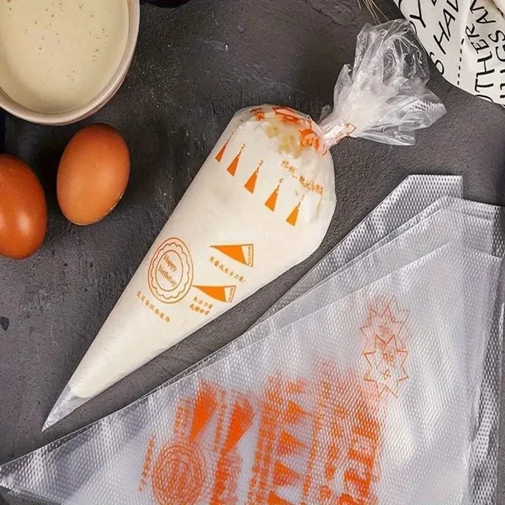 Disposable Piping Bags Cake Decorating Bags Whipped Cream Piping Bag For Baking 15