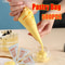 Disposable Piping Bags Cake Decorating Bags Whipped Cream Piping Bag For Baking 18