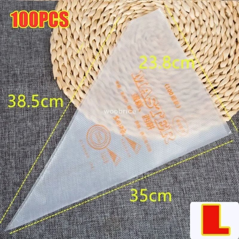 Disposable Piping Bags Cake Decorating Bags Whipped Cream Piping Bag For Baking 9