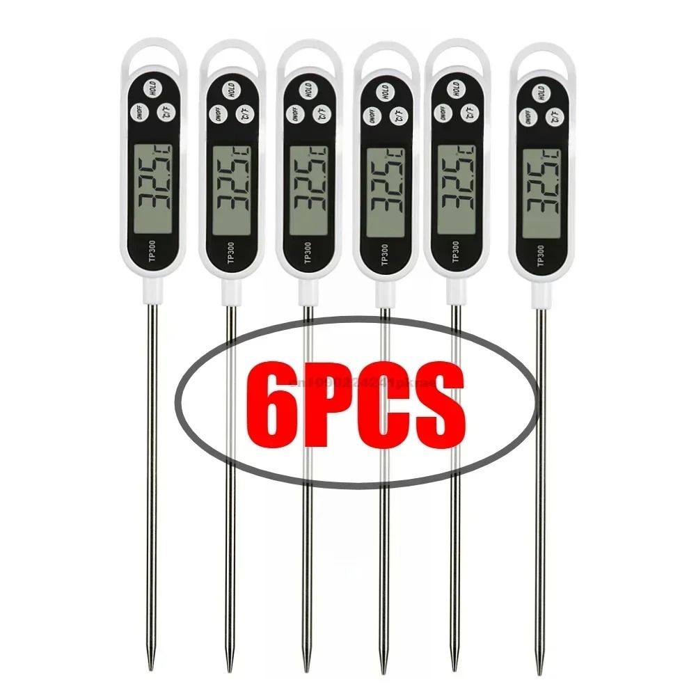 Digital Food Thermometer Kitchen Thermometer Probe Instant Read BBQ Meat Thermometer 4