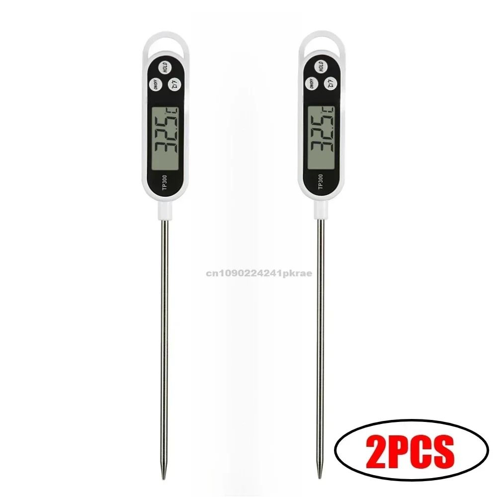 Digital Food Thermometer Kitchen Thermometer Probe Instant Read BBQ Meat Thermometer 2