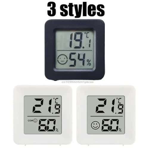 Digital Thermometer Hygrometer Mini LCD Indoor Temperature Monitor Room Humidity Meter