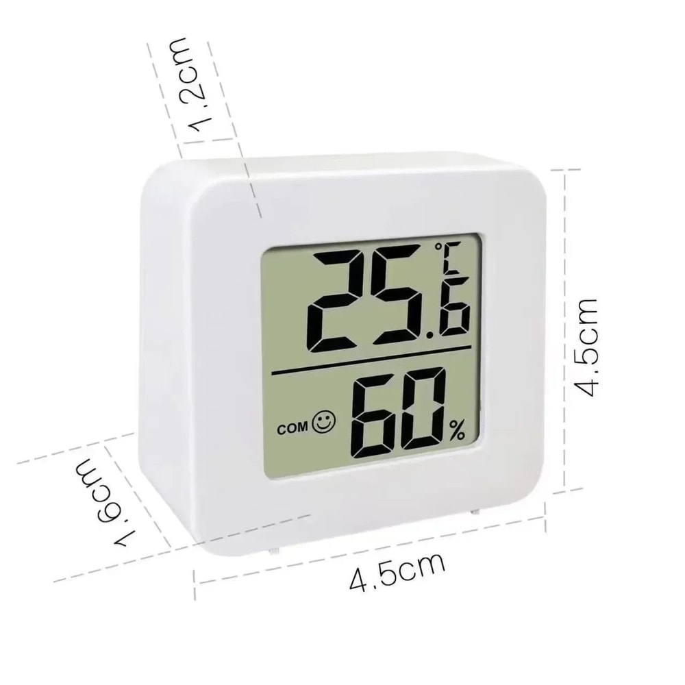 Digital Thermometer Hygrometer Mini LCD Indoor Temperature Monitor Room Humidity Meter 9