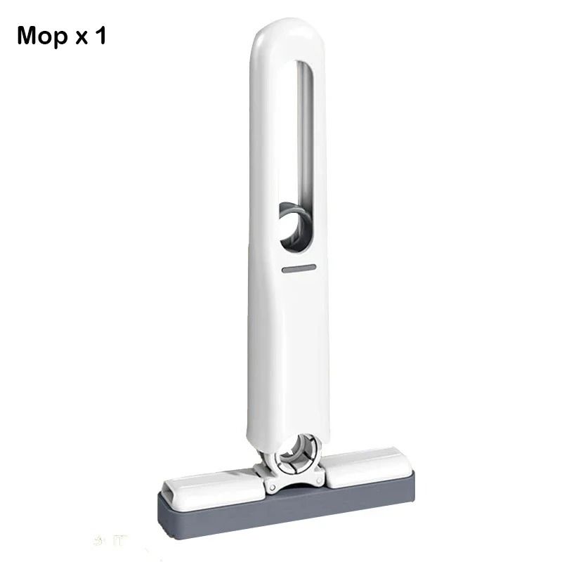 Handheld Mini Mop Self Wringing Sponge Desktop Cleaning Mop For Kitchen Countertops 2