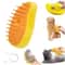 Steam Pet Brush Cat Grooming Brush Electric Spray Brush Dog Shedding Massage Comb 0