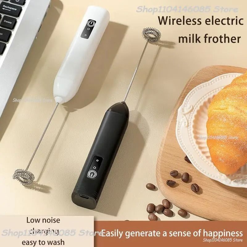 Handheld Milk Frother Electric Coffee Frother Mini Egg Beater Portable Coffee Mixer 0