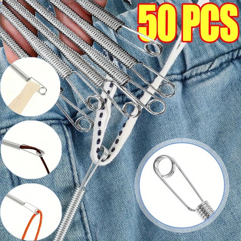 Drawstring Threader Tool Bendable Sewing Threading Tool Elastic Cord Threading Needle 3