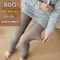 Women Thermal Leggings Fleece Lined Tights High Waist Fake Translucent Pantyhose 5