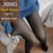 Women Thermal Leggings Fleece Lined Tights High Waist Fake Translucent Pantyhose 21