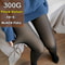 Women Thermal Leggings Fleece Lined Tights High Waist Fake Translucent Pantyhose 21