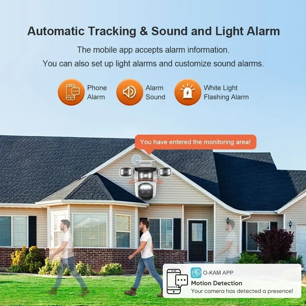 LS VISION Outdoor PTZ WiFi Security Camera With 10X Zoom And Auto Tracking 8