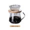 Pour Over Coffee Maker Set Glass Carafe With Reusable Glass Filter 300ml 600ml 4