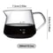 Pour Over Coffee Maker Set Glass Carafe With Reusable Glass Filter 300ml 600ml 1