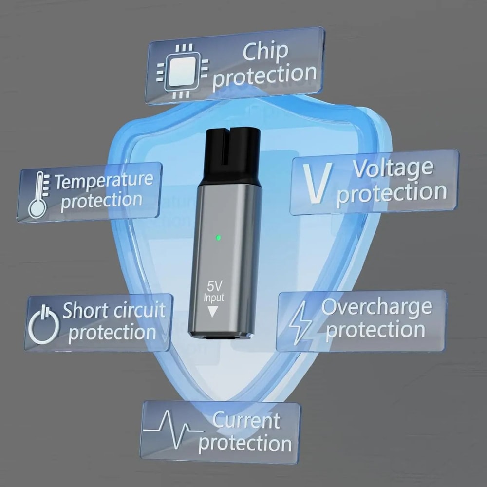 Type C Charger Adapter For Philips OneBlade 5V Shaver Charging Converter 6