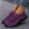 Womens Slip On Sneakers Breathable Running Shoes Comfortable Sock Sport Shoes 3