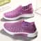 Womens Mesh Sneakers Breathable Casual Shoes Lightweight Soft Sole Walking Flats 1