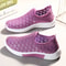 Womens Mesh Sneakers Breathable Casual Shoes Lightweight Soft Sole Walking Flats 1