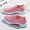 Womens Mesh Sneakers Breathable Casual Shoes Lightweight Soft Sole Walking Flats 8