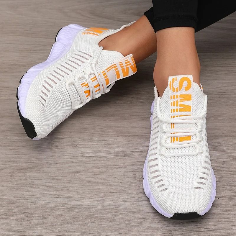Mesh Walking Shoes Lightweight Sports Sneakers Breathable Jogging Strap Casual Shoes 5