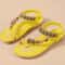 Boho Summer Sandals Womens Beach Flip Flops Low Heel Comfortable Shoes 1