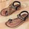 Boho Summer Sandals Womens Beach Flip Flops Low Heel Comfortable Shoes 11